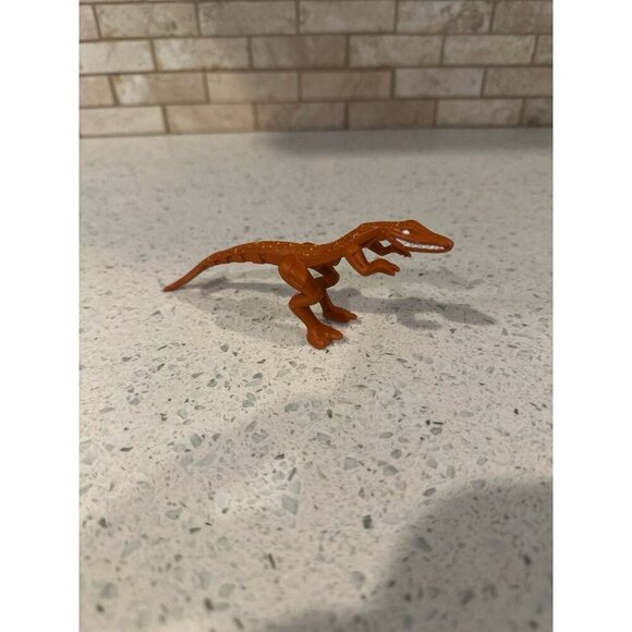MUTANT LIZARD‎ LEGO FIGURE JURRASIC ORANGE SPECKS 2005 ANIMAL DINOSAUR - Picture 2 of 2